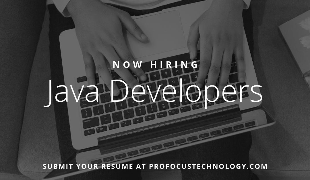 Sr. Java Developer  | Portland, Oregon