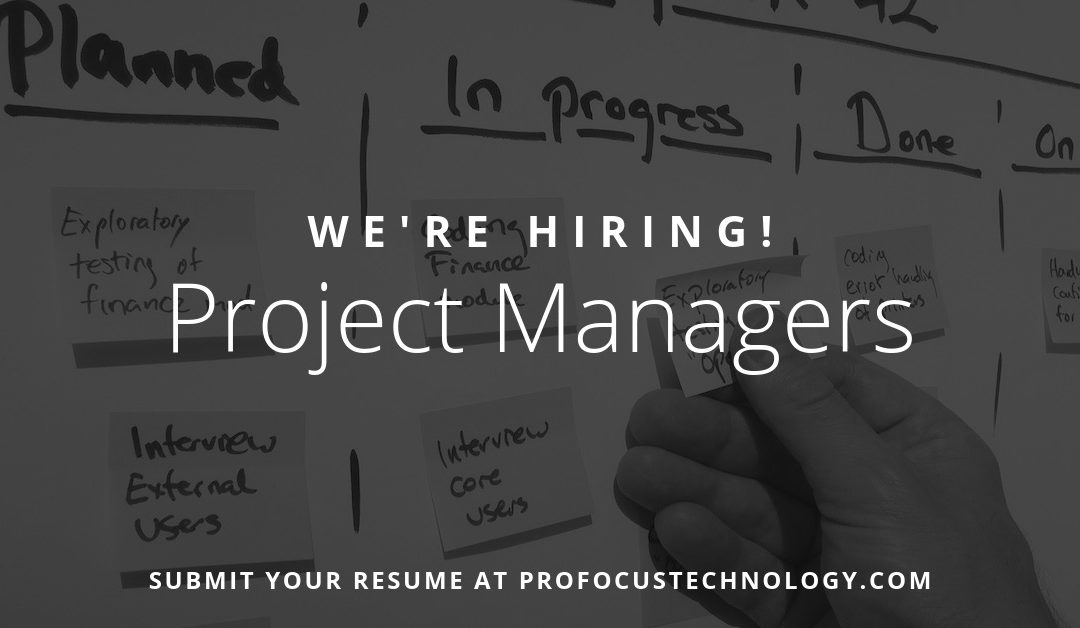 Technical Project Manager | Portland, Oregon