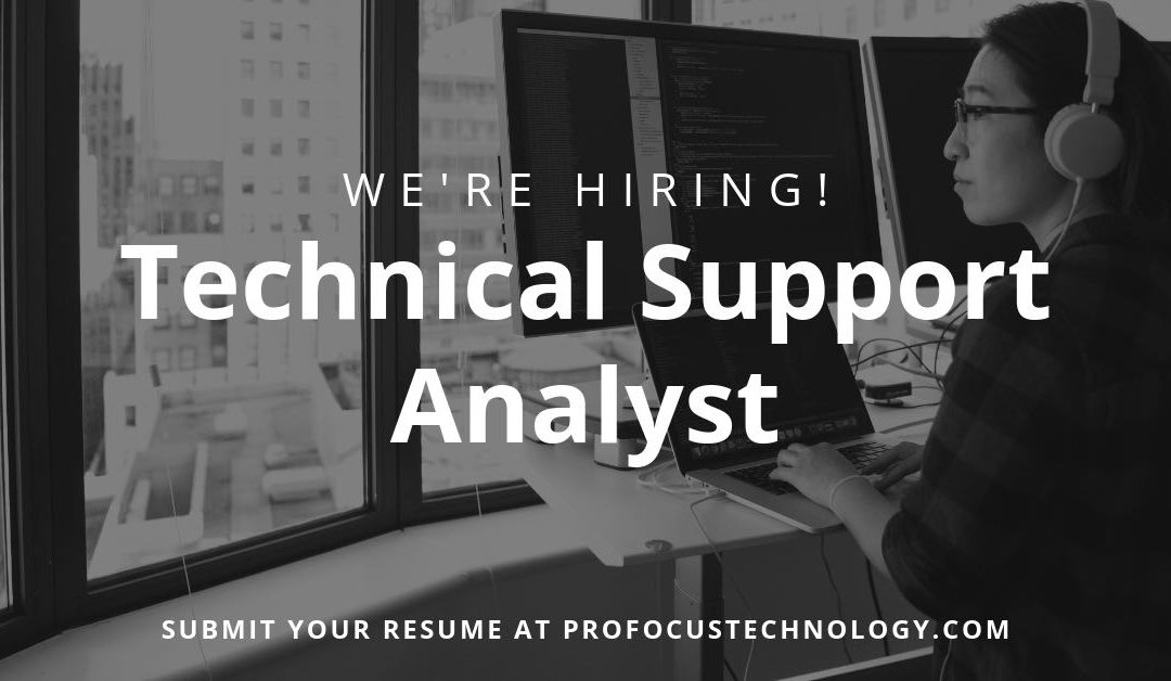 Tech Support Analyst | Portland, Oregon