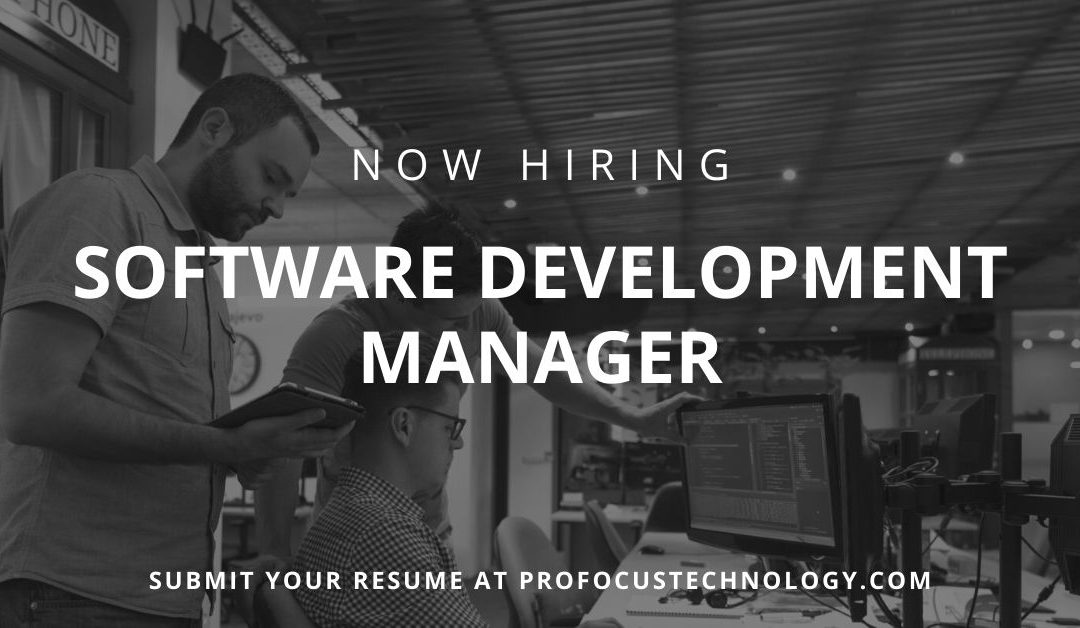 Software Development Manager | Portland, OR