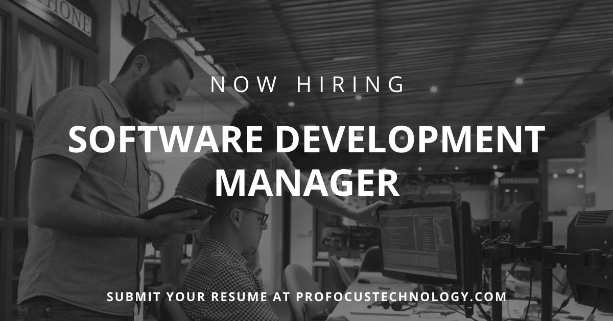 software development manager