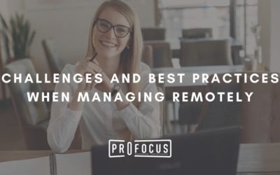 Roundtable Discussion Topic: Challenges and Best Practices when Managing Remotely  