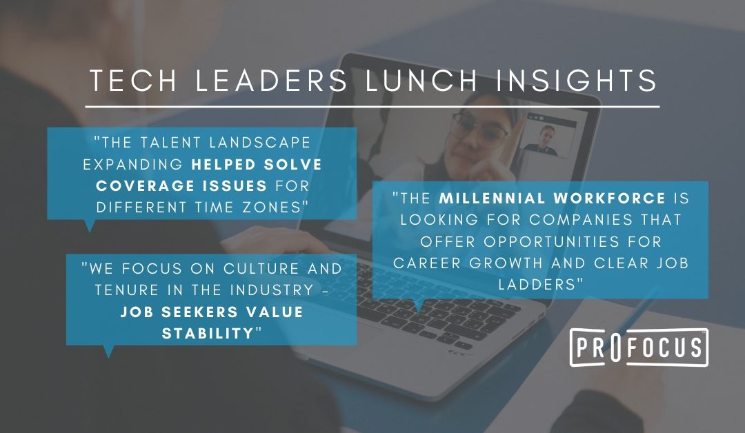 Tech Leaders Lunch: Remote Workforce Hiring Insights