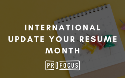 4 Creative Ways to Celebrate International Update Your Resume Month
