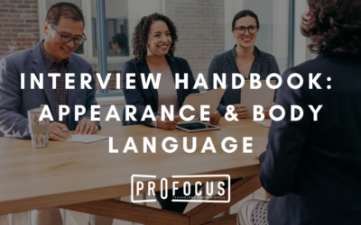 Interviewing Handbook: Appearance & Body Language