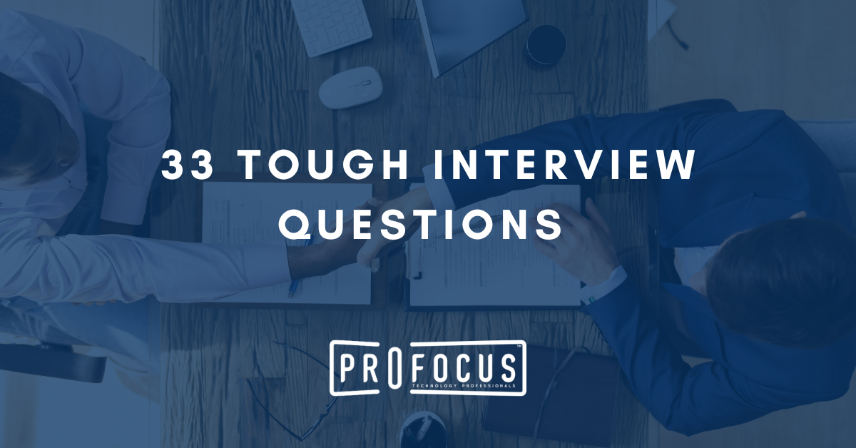 33 tough interview questions and insights