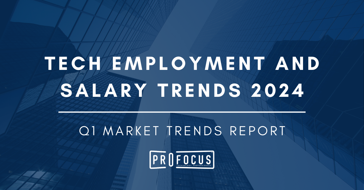 Tech Employment and Salary Trends Q1 2024