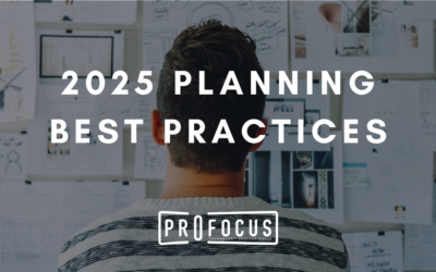 2025 Planning Best Practices